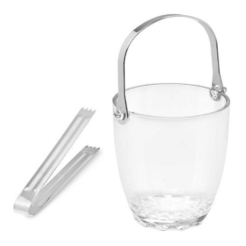 CUBITERA VIVALTO VIDRIO 0.8L C/ASA+PINZA METAL